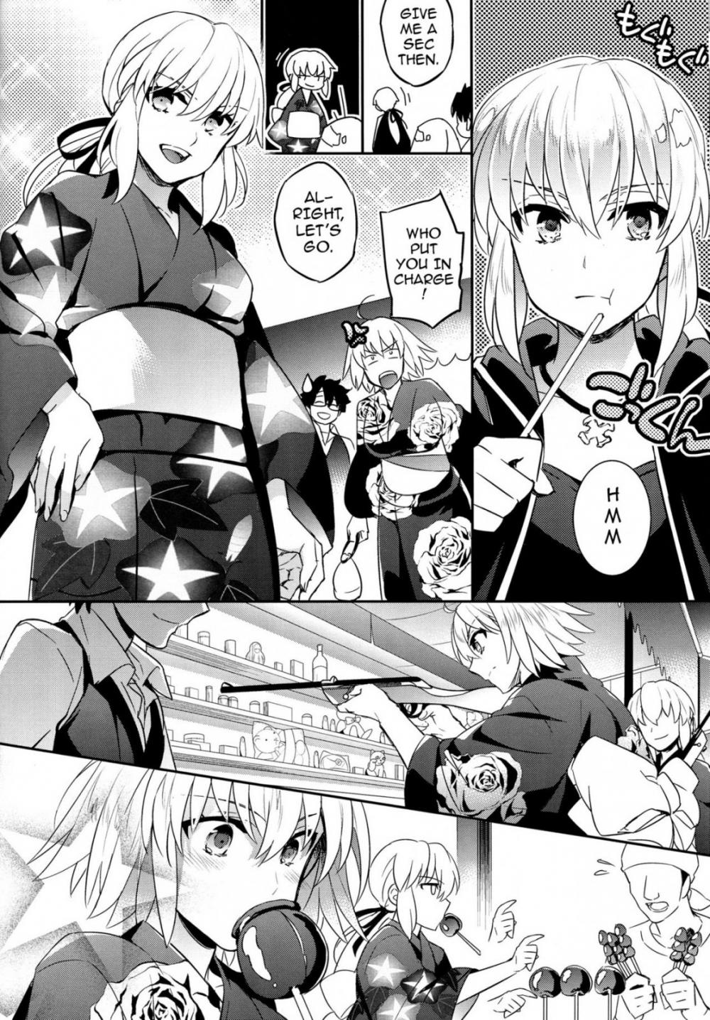 Hentai Manga Comic-The Summer Festival With Little Miss Jeanne Alter-Read-6